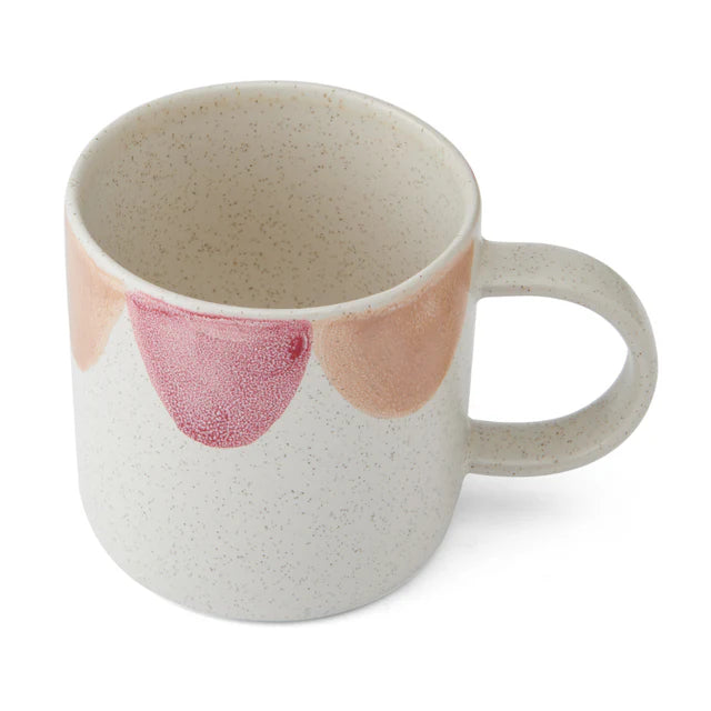 Scallop Print Mug