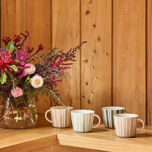 Eco Chalk Mug Set of 4