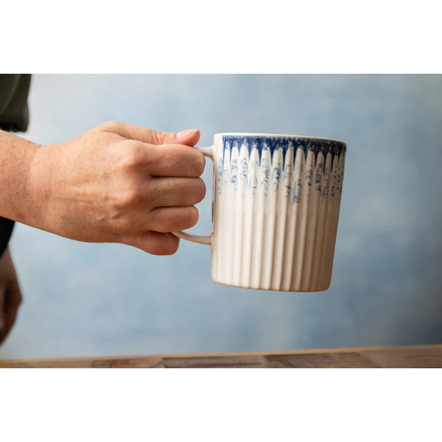 Textured Mug - Blue
